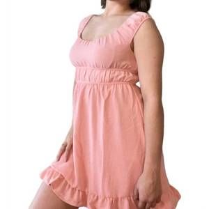 NEW SAGE & CITRUS sleeveless mini dress in pink